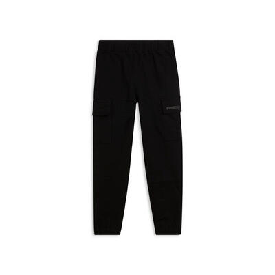 Pantaloni con tasche cargo bambina in cotone elasticizzato