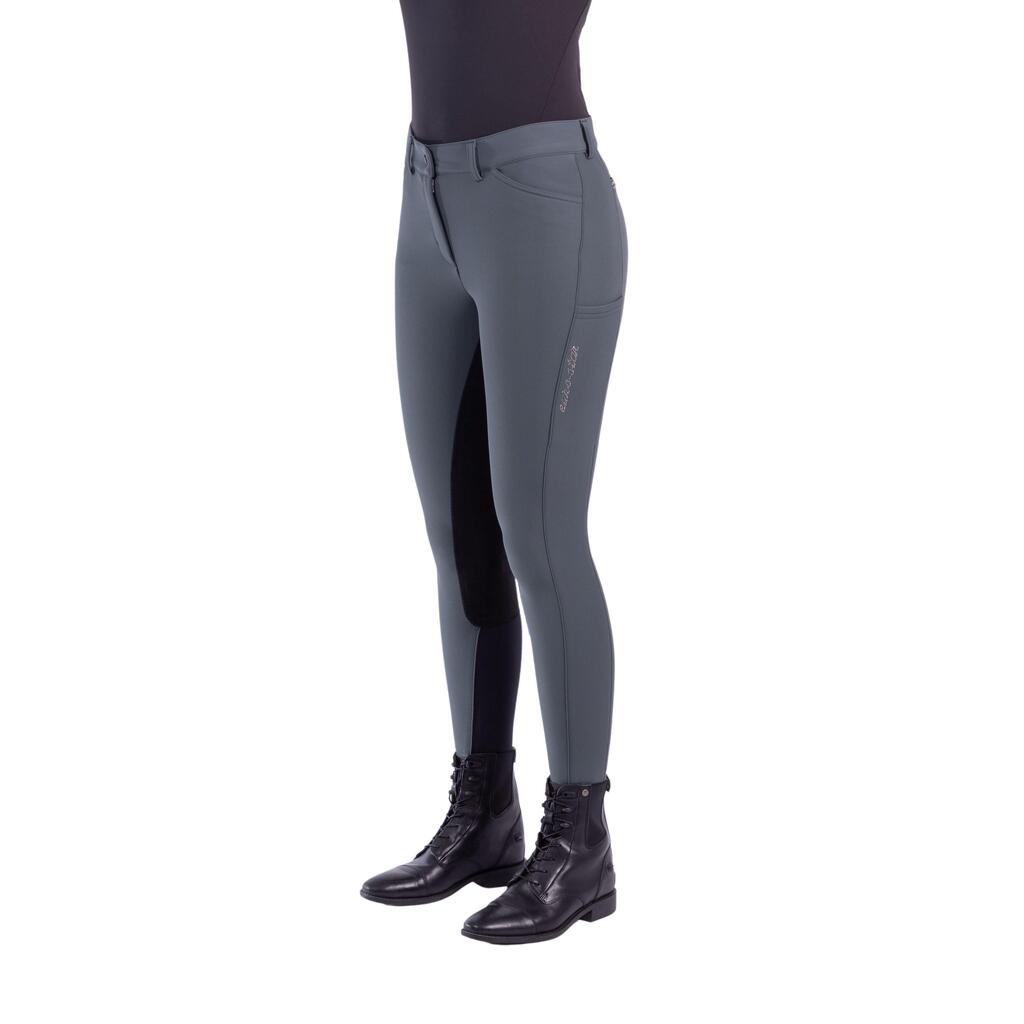 Full grip riding pants for women Euro-Star Arista Fashion Diamond