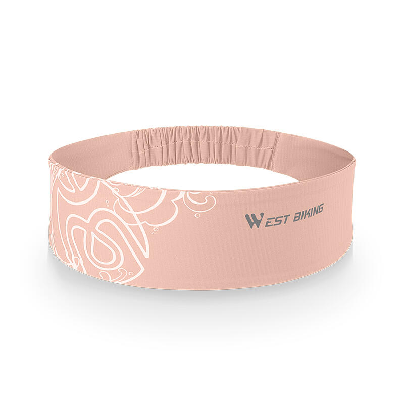 West Biking - Bandeau Sport West Biking (anti-transpiration) - Bonnet - Rose - Taille Unique - Decathlon