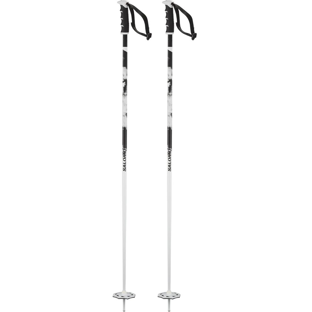 batons de ski salomon Btons Steep De - Noir/Gris Btons de ski Salomon HACKER