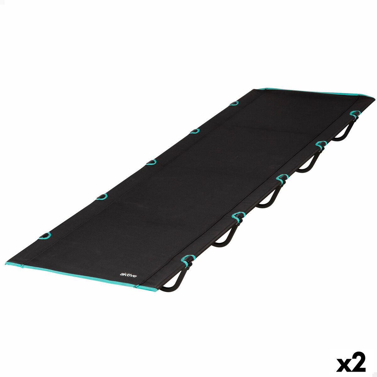 Aktive - Lit De Camping Aktive 193 X 14,5 X 67 Cm - Lit Pliant - Multicolore - No Size - Decathlon