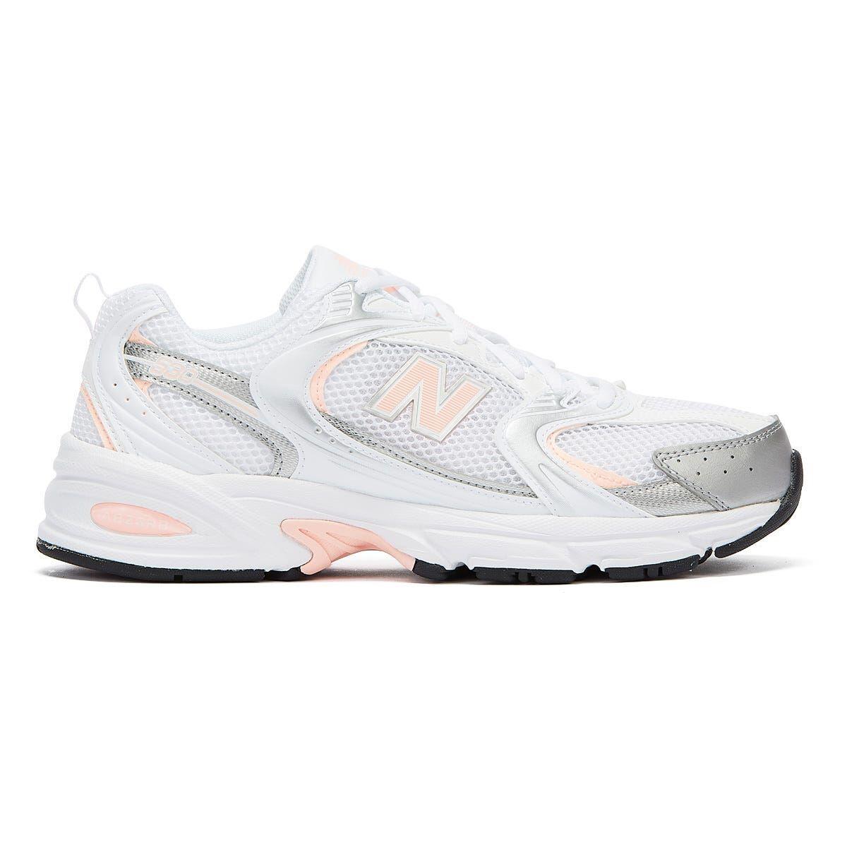 New Balance 530 White Silver Pink 5/6
