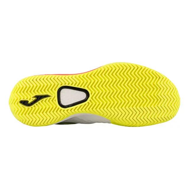 CHAUSSURE POINT JOMA WHITE-YELLOW ALL COURT 2202 4/5