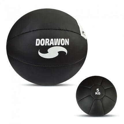 Medecine ball en cuir synthetique Dorawon