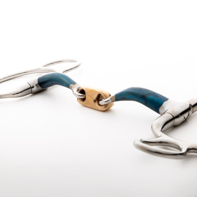 Mors 3 ou 4 anneaux pour cheval double brisure Kavalkade Ergonomic 3/4