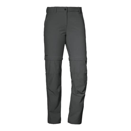 Wanderhose Ascona Pants Zip Off Wandern/Outdoor/Trekking Damen, Herren asphalt