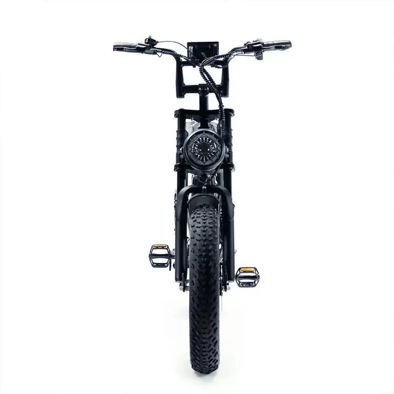Ouxi V8 Pro Max Dubbele Accu E-bike, 250Watt motorvermogen, topsnelheid 25 km/u 5/7