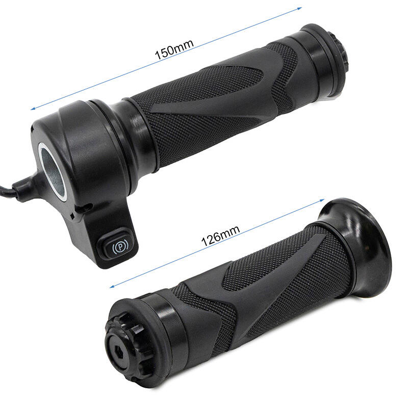 Acelerador puño con pulsador - conector waterproof 2/4