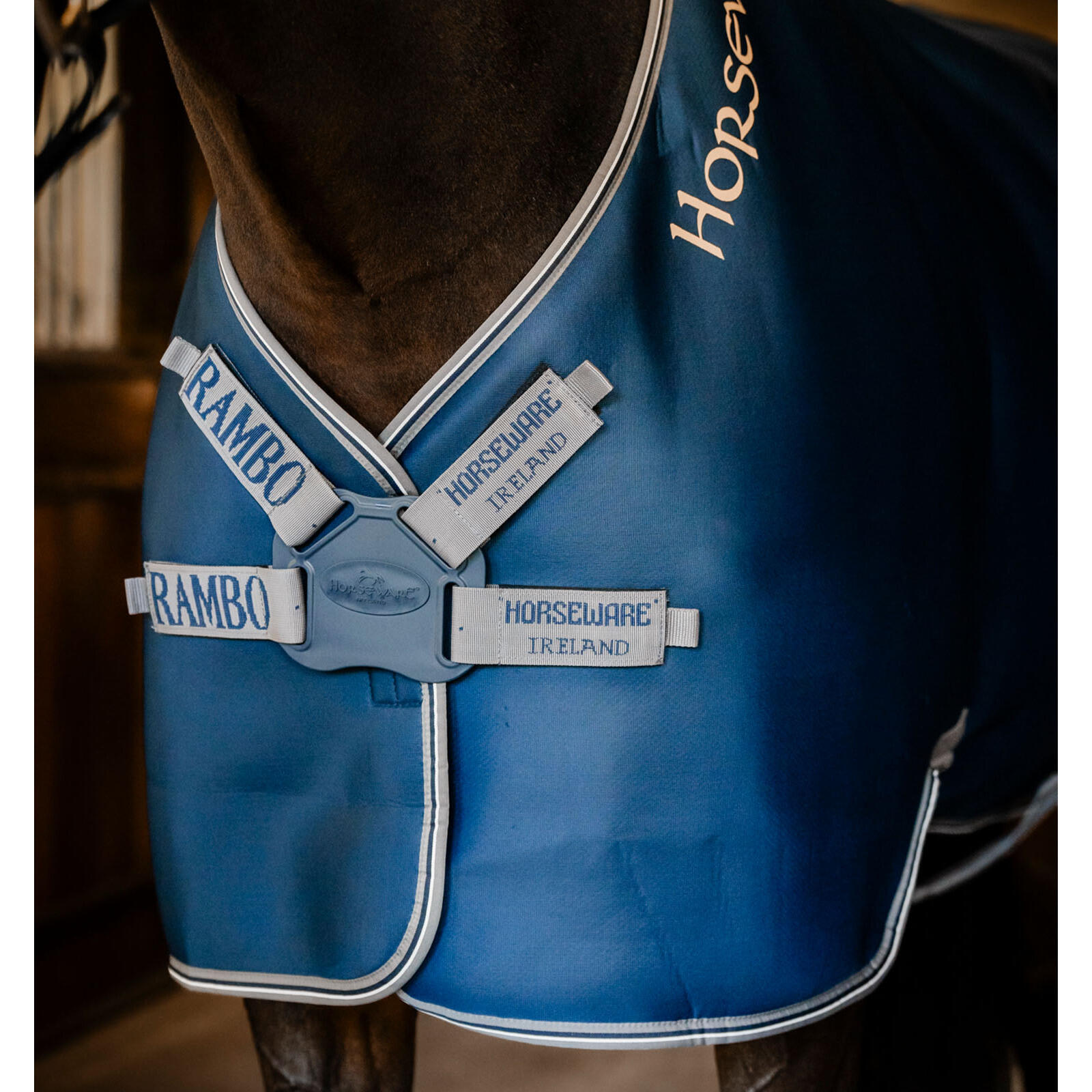 Manta de exterior para caballos Horseware Rambo Airmax 2/3