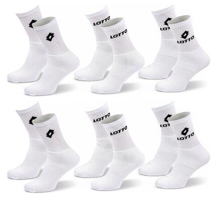 Chaussettes SPORT LOTTO CREW - Pack de 6 Paires
