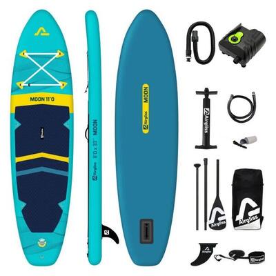 Opblaasbaar moon 11.0 paddleboard-pakket voor maximaal 2 personen + autonome ele