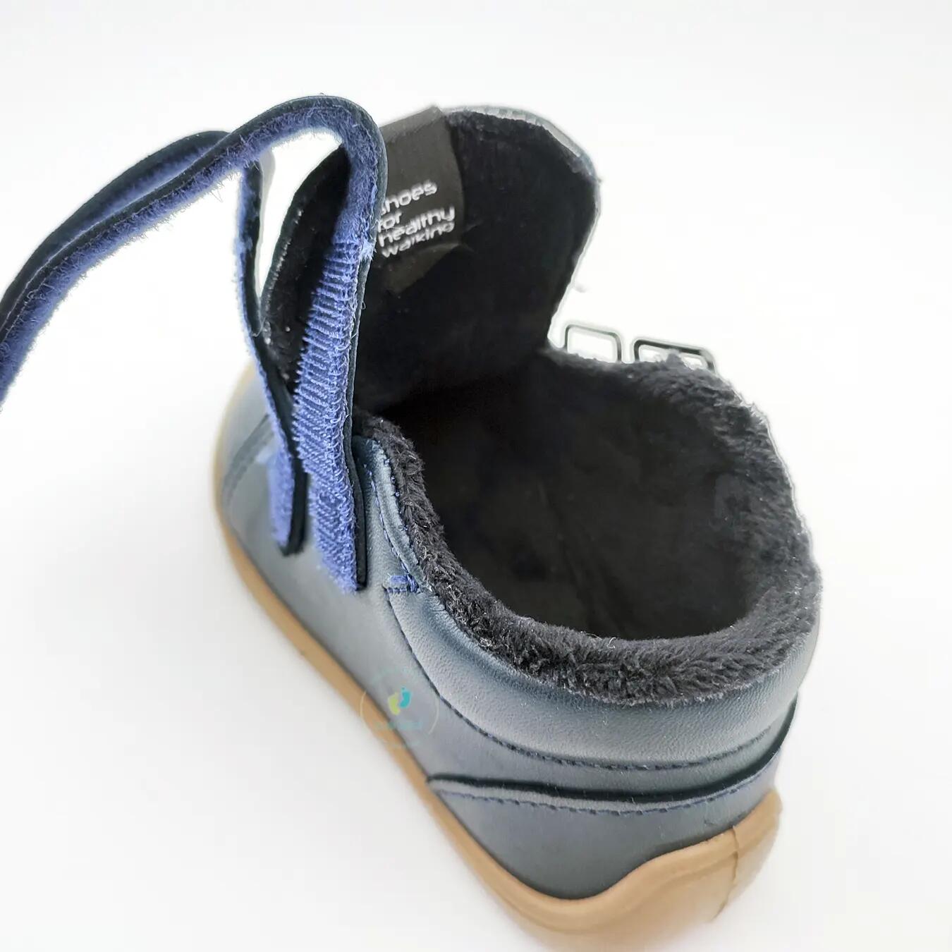 Bar3foot Botins Forro Marinho - Tamanho 28 3/4