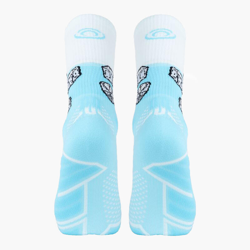 Chaussettes TRAIL ULTRA NUTRISOCKS BLUE LAGOON 2/4
