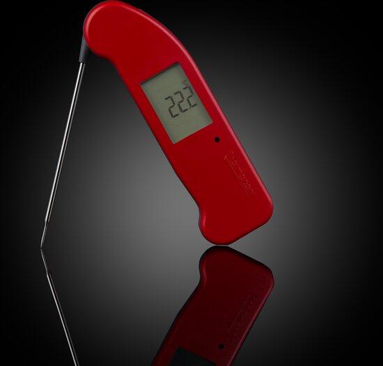 Thermapen ONE Rouge – thermomètre numérique instantané pour cuisine & BBQ 4/7