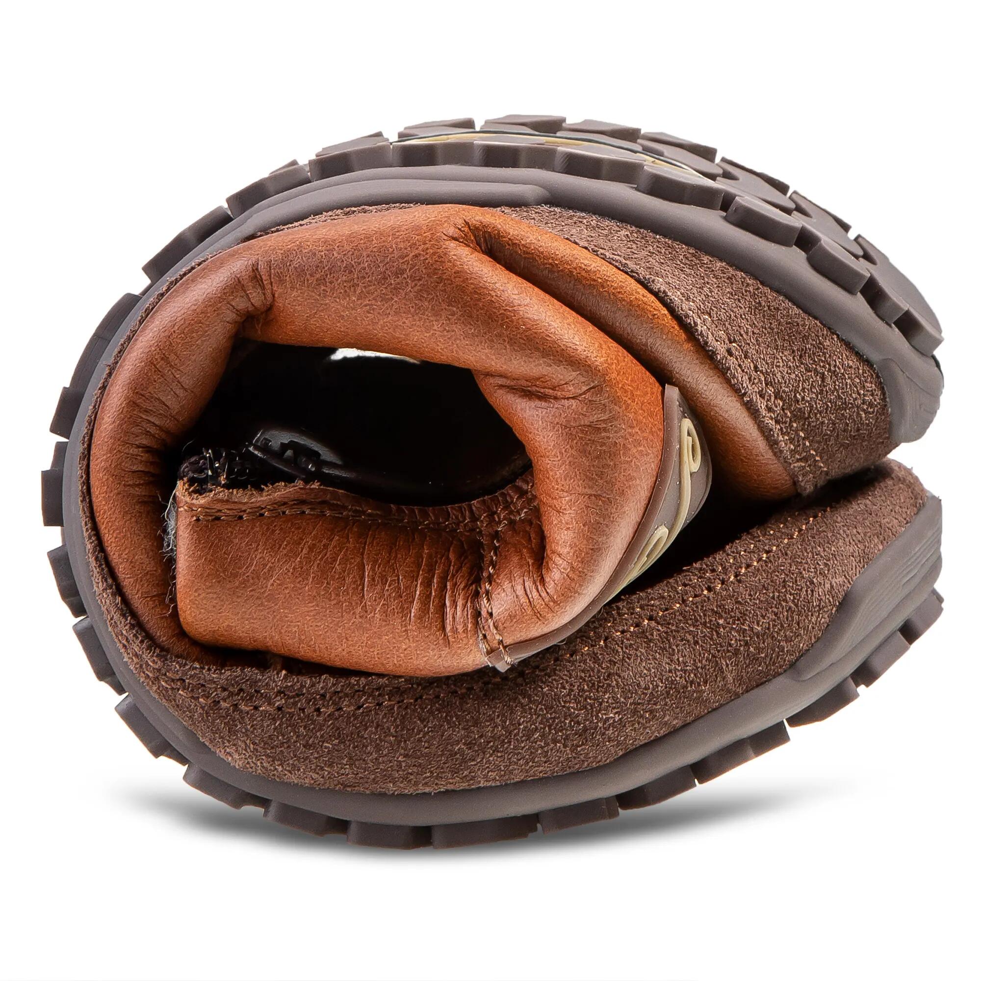 Magical Shoes Botins Barefoot Alaskan Buffalo Chestnut - Tamanho 42 4/7
