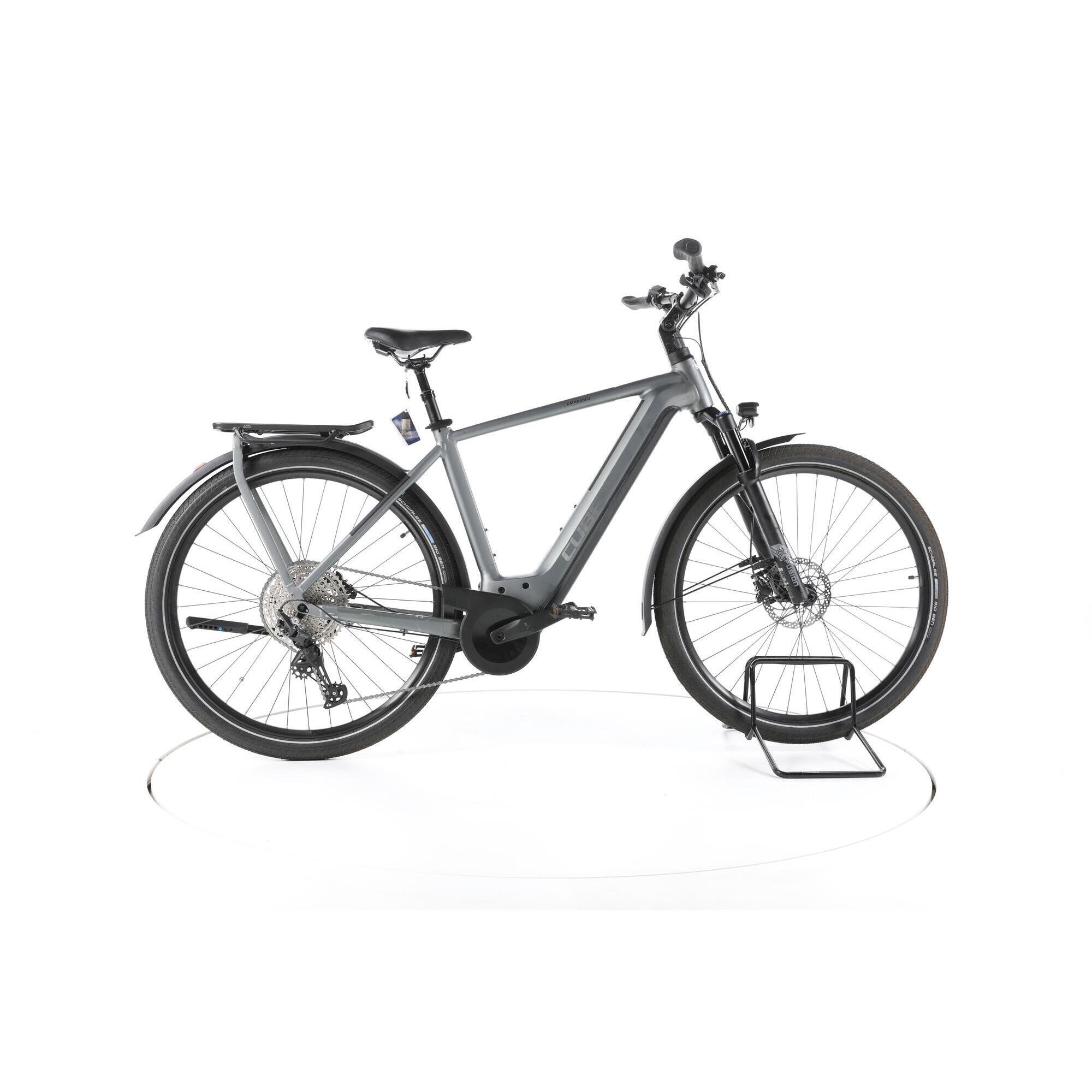Cube - Reconditionné - Cube Kathmandu Hybrid Pro Trekking Vélo Électrique  - Très Bon - Vélo De Voyage - Gris - 54 - Decathlon