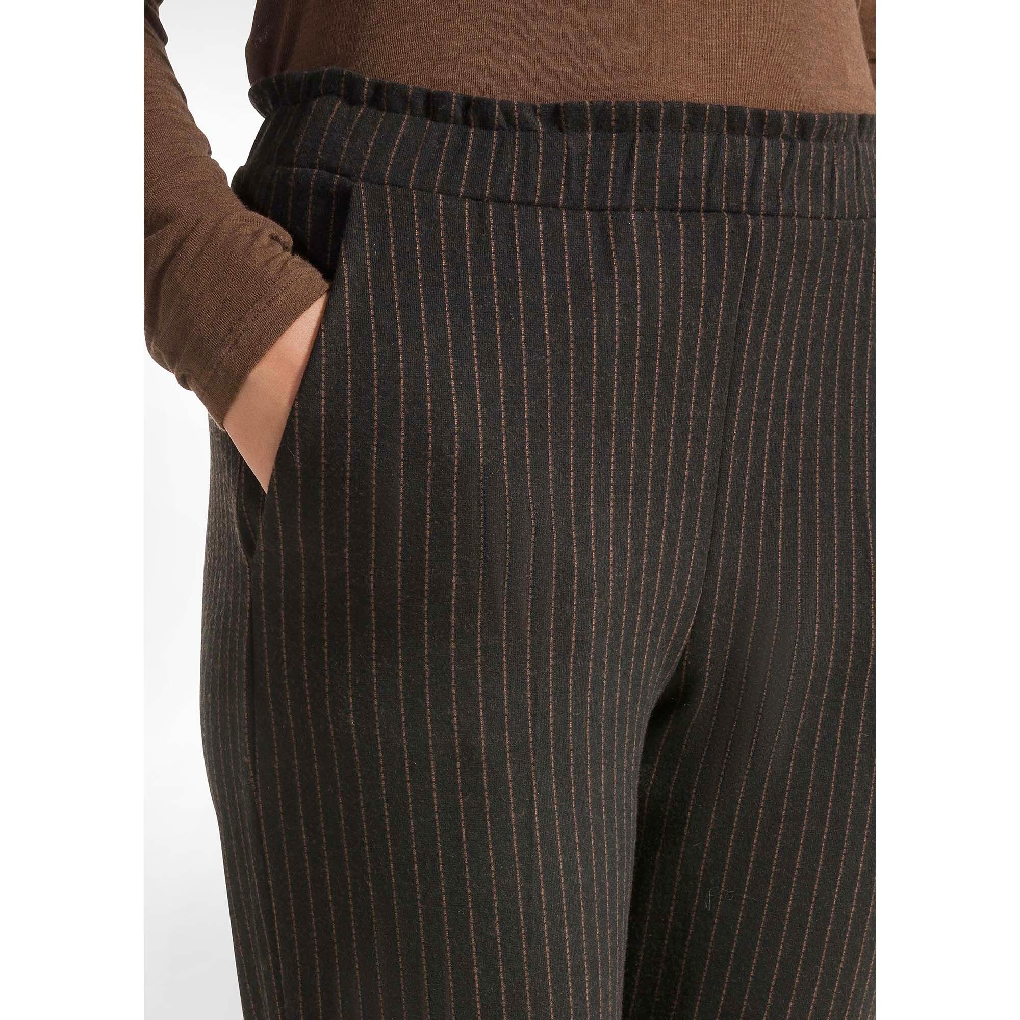 Pantalones Deha Pinstriped Straight Pants Mujer 5/5