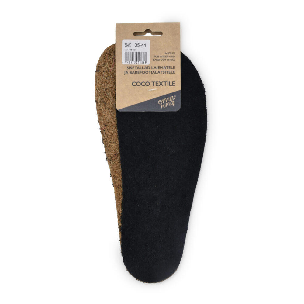 Plantillas Barefoot Coco Textil - Talla 42-47 1/2