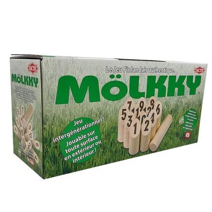 Jeu de Mölkky rangement boite en carton