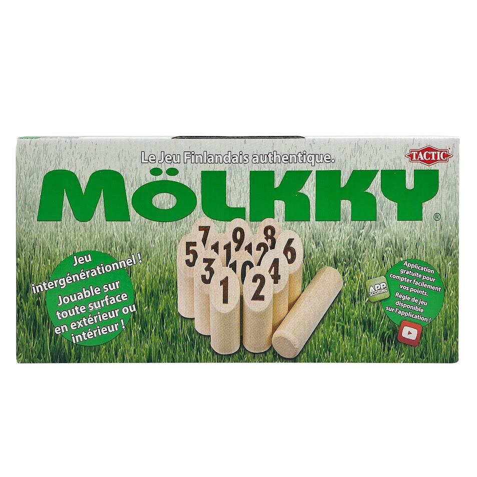 Jeu de Mölkky rangement boite en carton 2/4