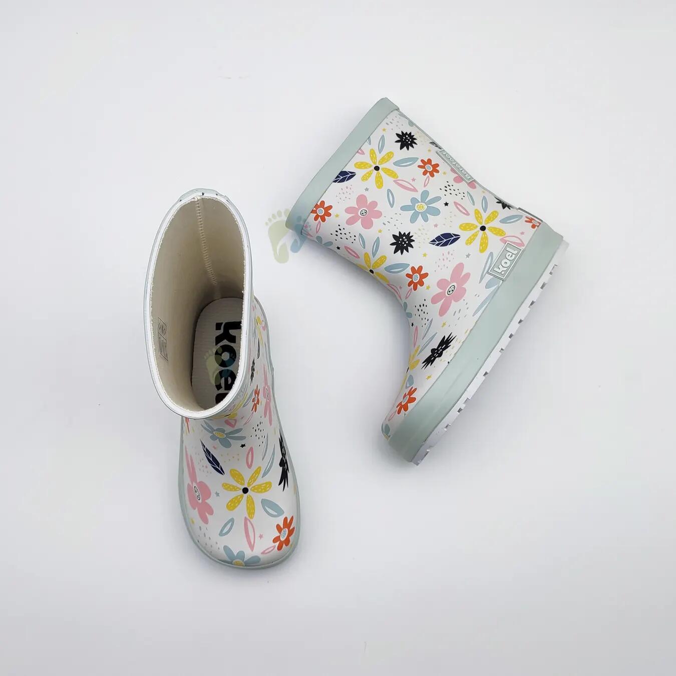 Koel Botas de Agua Flores - Talla 22 2/6