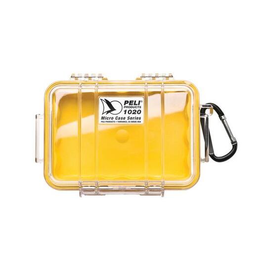 Peli Micro Case 1020 Yellow – custodia compatta per piccoli dispositivi