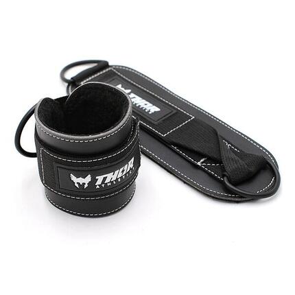 Thor Ankle Straps – Volledig Gevoerd & Extra Breed voor Kickbacks & Side Raises