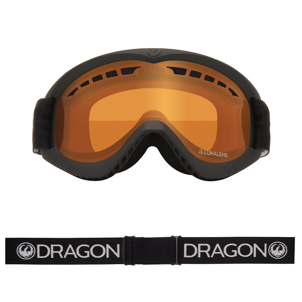 DXS Lunettes De Ski Pour Jeunes - Black/LL Amber 2/4