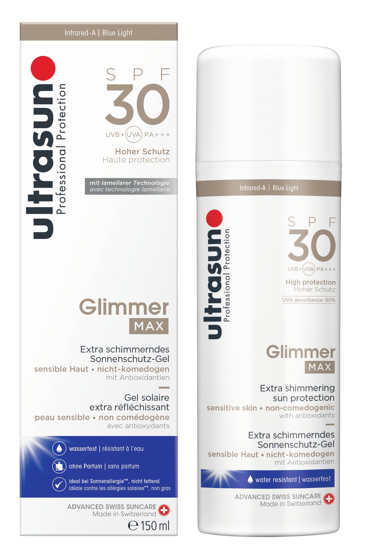 ULTRASUN Ultrasun – Glimmer SPF30 MAX 150ml