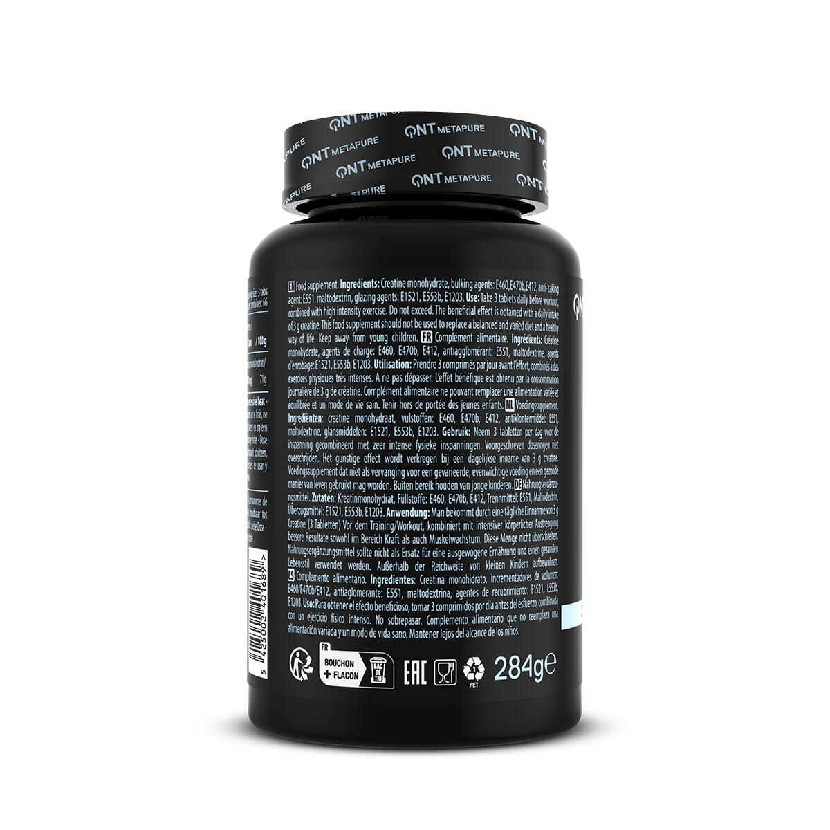 Créatine Monohydrate 3000 mg - 200 comprimés 2/3