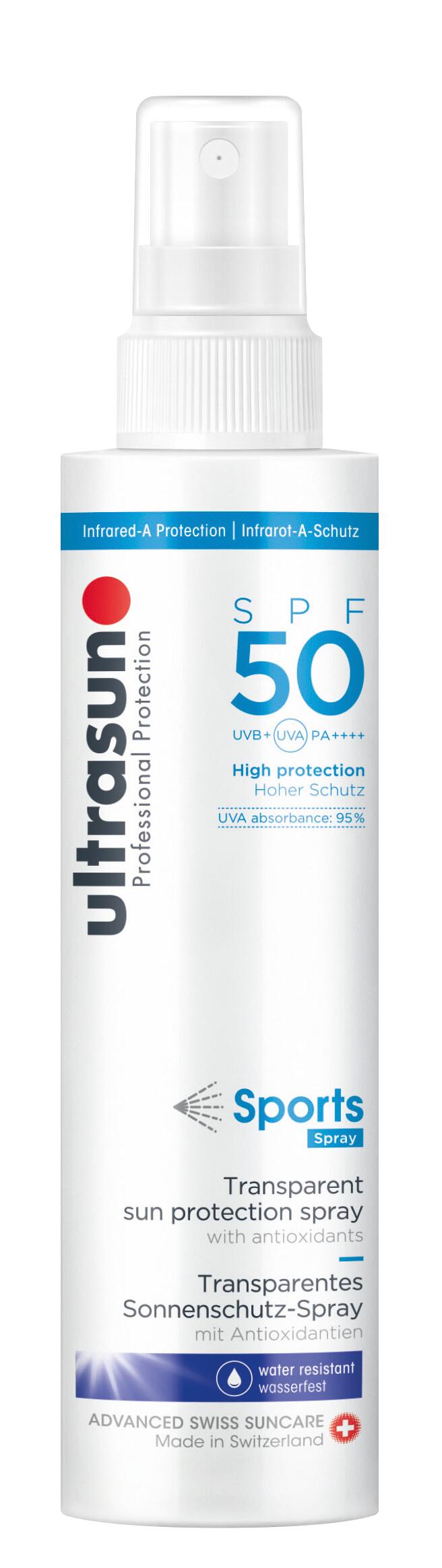 ULTRASUN Ultrasun – Sports Spray SPF50 150ml