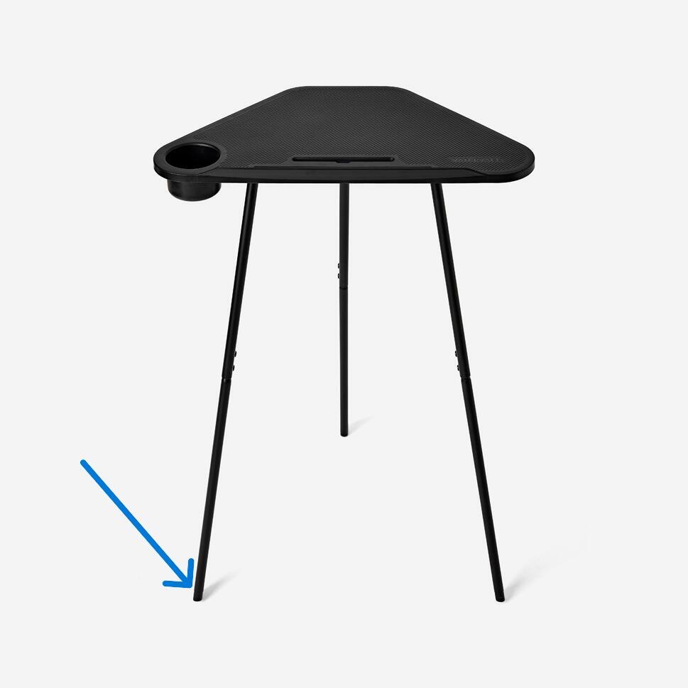 Pata delantera izquierda de la mesa HOME TRAINER NEO VAN RYSEL 2/4