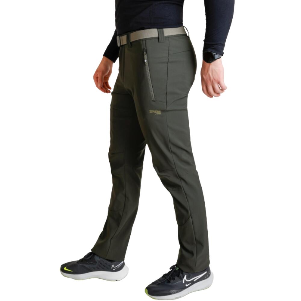 SPHERE PRO GRAVA 7125009 Oliva–Nuez – Pantalón Trekking Hombre Resistente y Tran 2/3