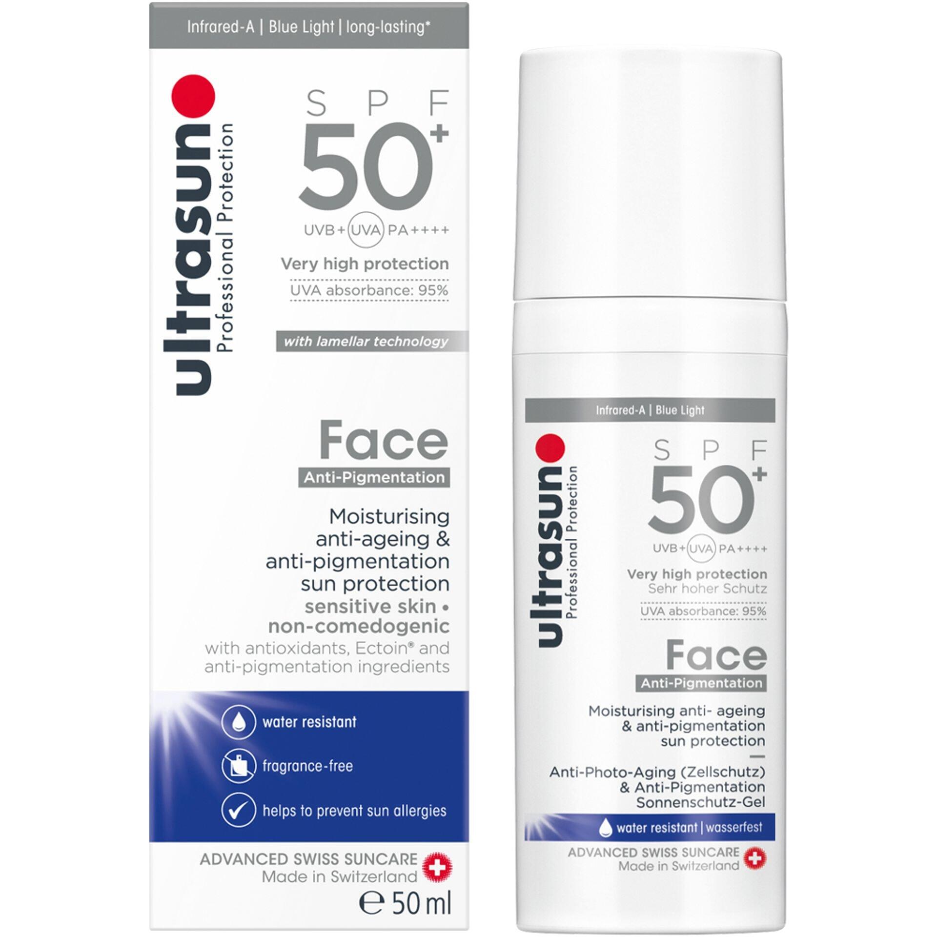 ULTRASUN Ultrasun – Face Anti-Pigment. SPF50+ 50ml