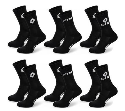 Chaussettes SPORT LOTTO CREW - Pack de 6 Paires
