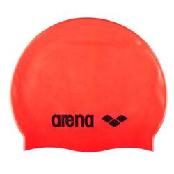 Bonnet de Bain Orange Mixte Classic Silicone