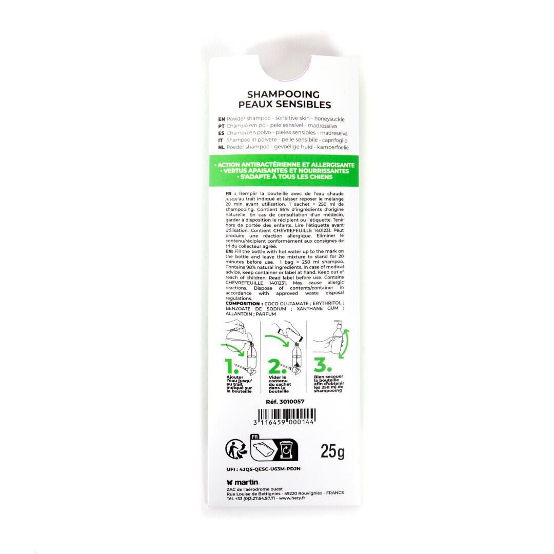 Shampoing pour chien à peau sensible Héry 7/7