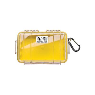 Peli micro case 1040 yellow – robuuste beschermkoffer voor kleine apparatuur