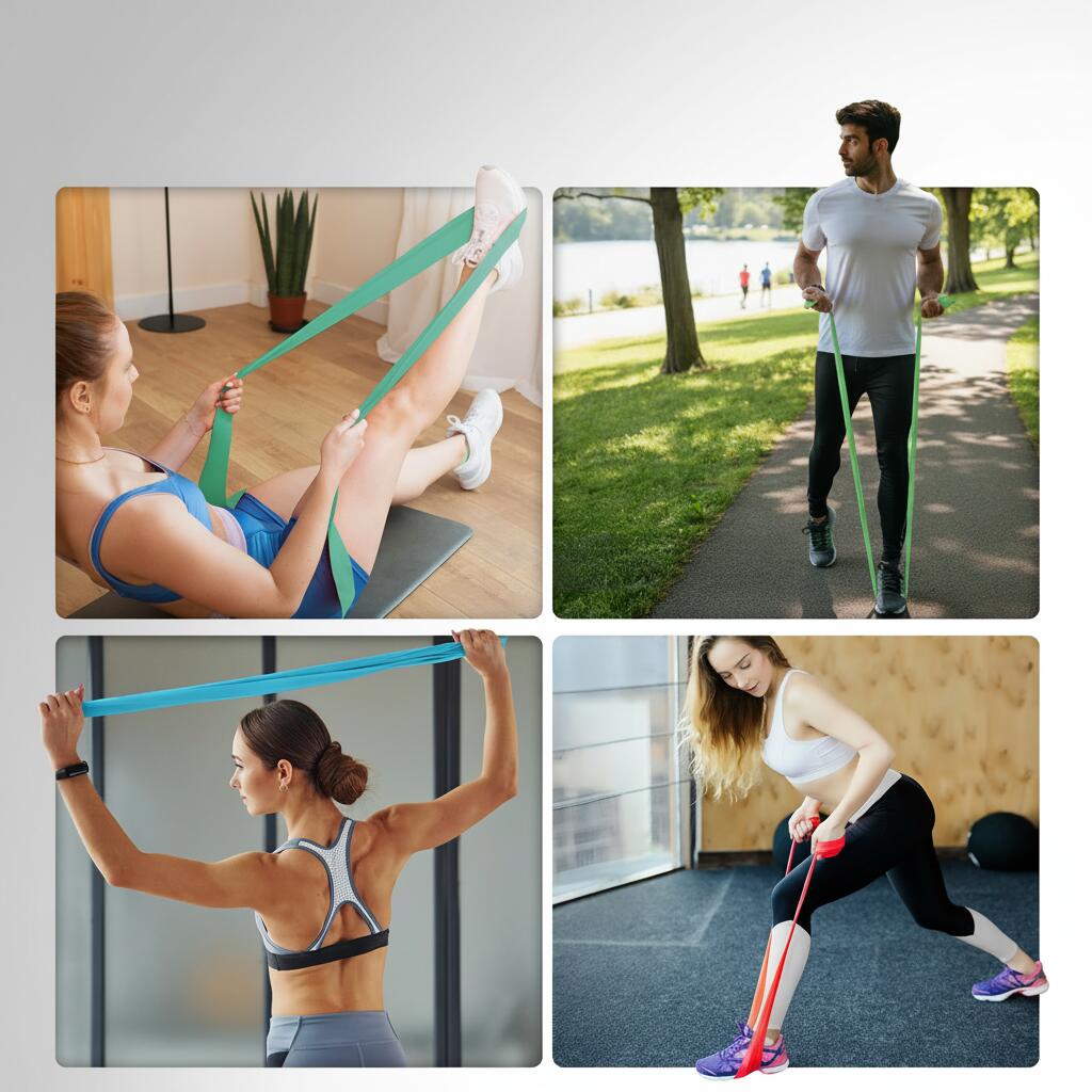 Latexfreie Widerstandsbänder für Gelenkschonendes Training & Rehabilitation 7/7