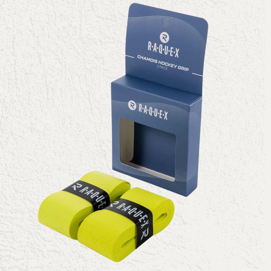 Grip Hockey Raquex Chamois (Jaune / 1 Grip) 2/5