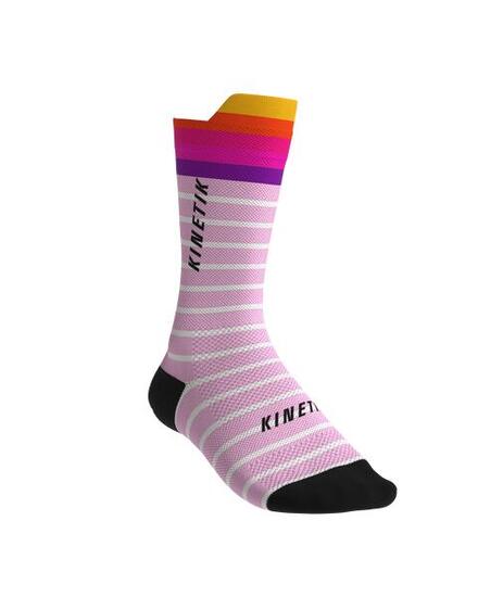 CHAUSSETTE DE TRAIL RUNNING FULLKROSS OCEANIK SEA PINK