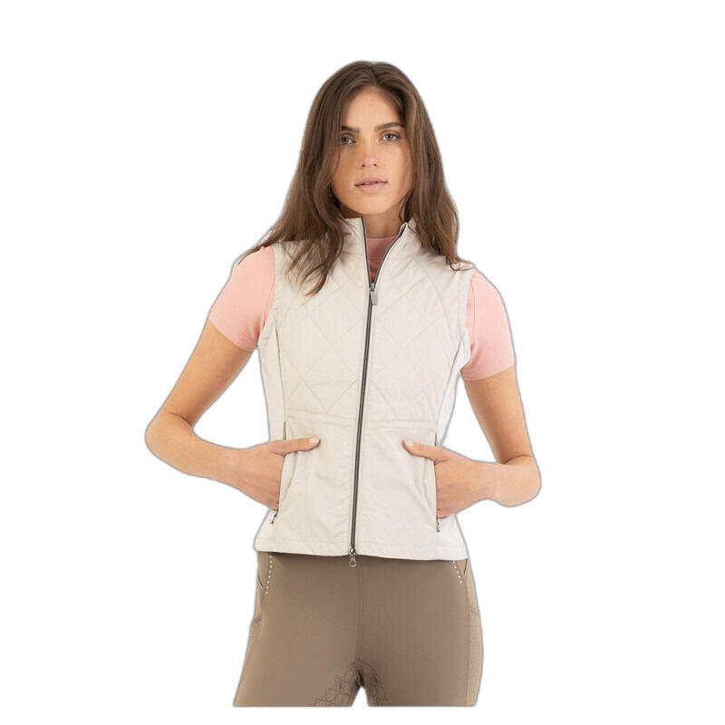 BR Women's sleeveless down jacket BR Equitation Iris