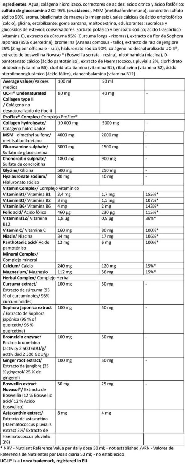 ProFlex Colágeno Líquido - 1000ml FRUITY (Multifrutas) Amix Nutrition 3/4