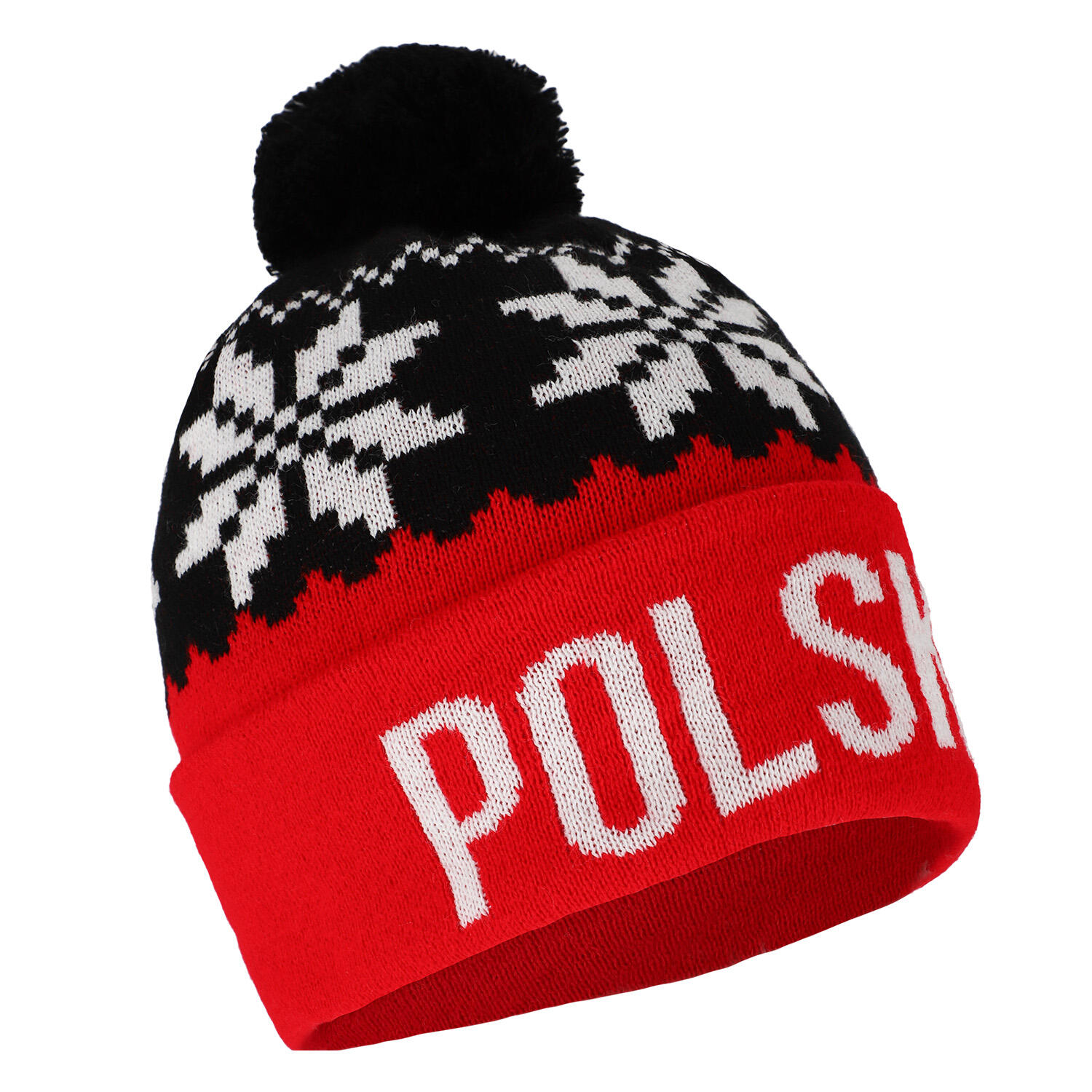 Czapka zimowa Polska KEEZA śnieżynki 3/3