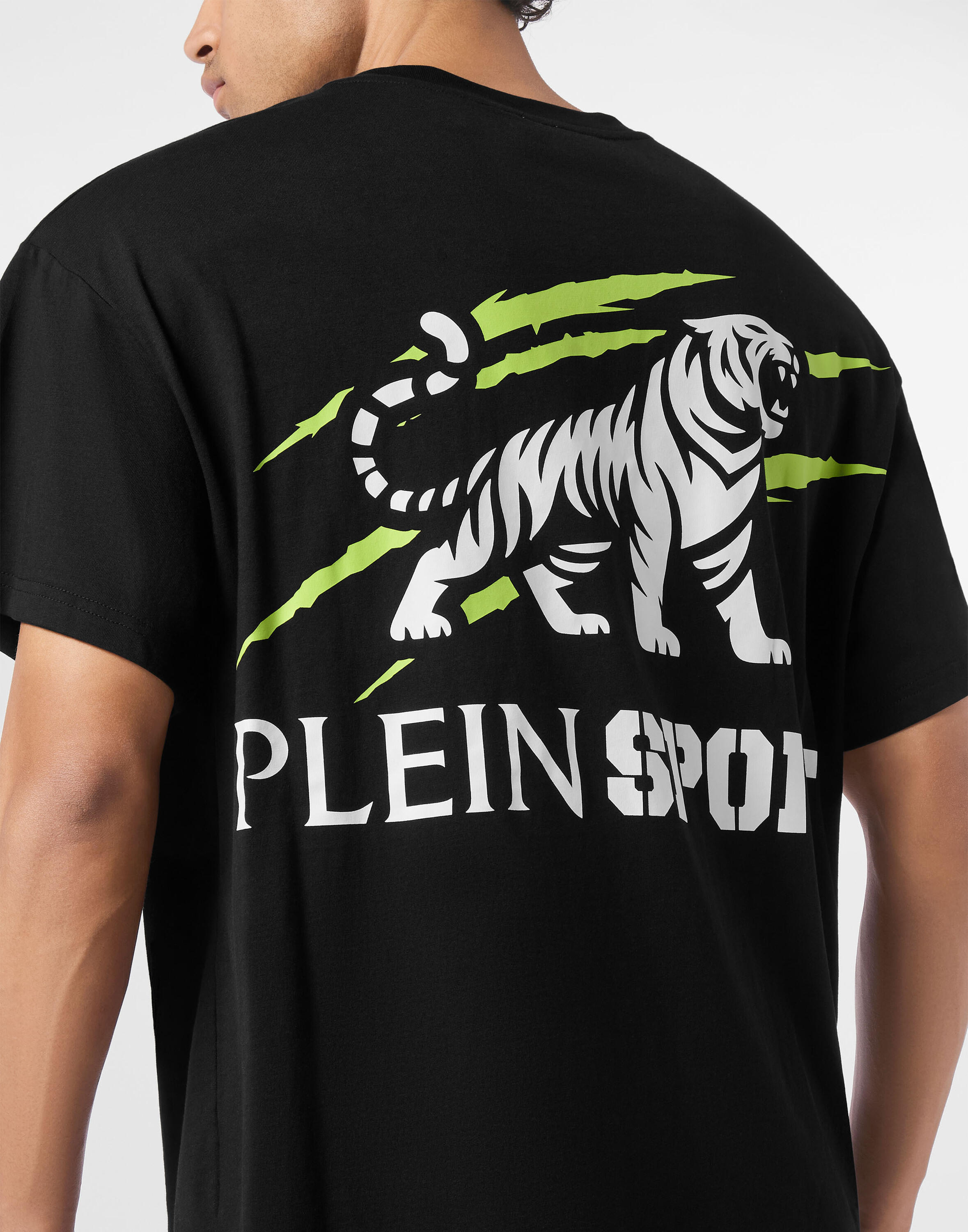 T-Shirt Com Gola Redonda Ss TIGER 5/5
