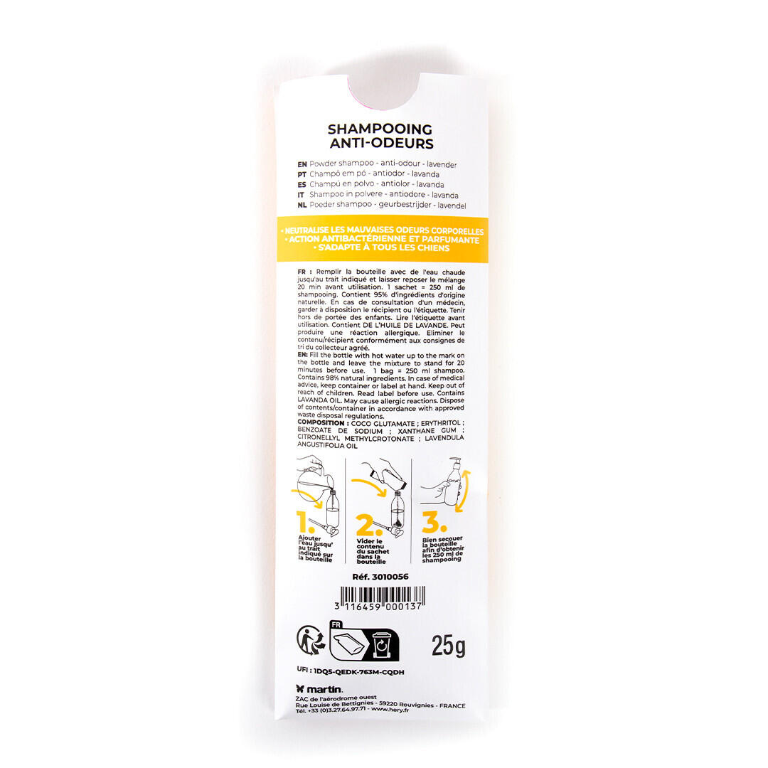 Hondenshampoo tegen geur Héry 7/7