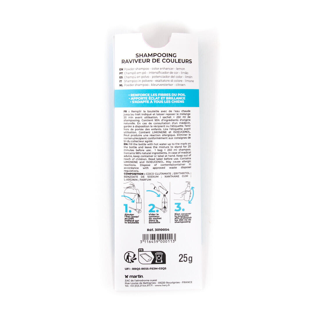 Shampoing pour chien à couleur Héry 2/6