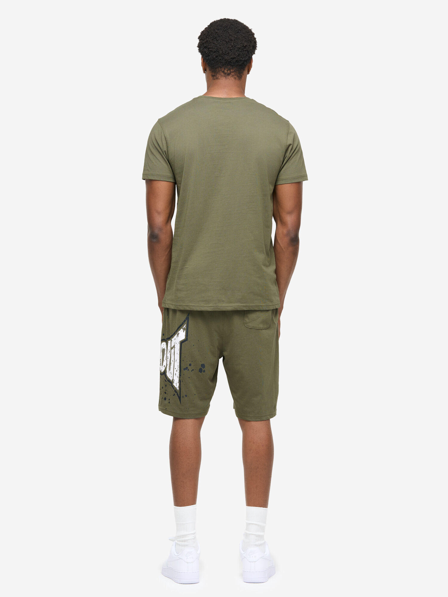 TAPOUT Heren T-shirt & shortset regular fit DUNLAB 5/7