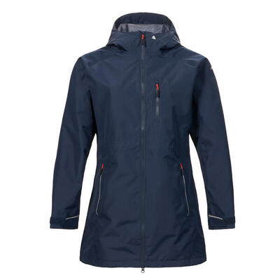 Waterdichte lange jas voor dames musto sardinia