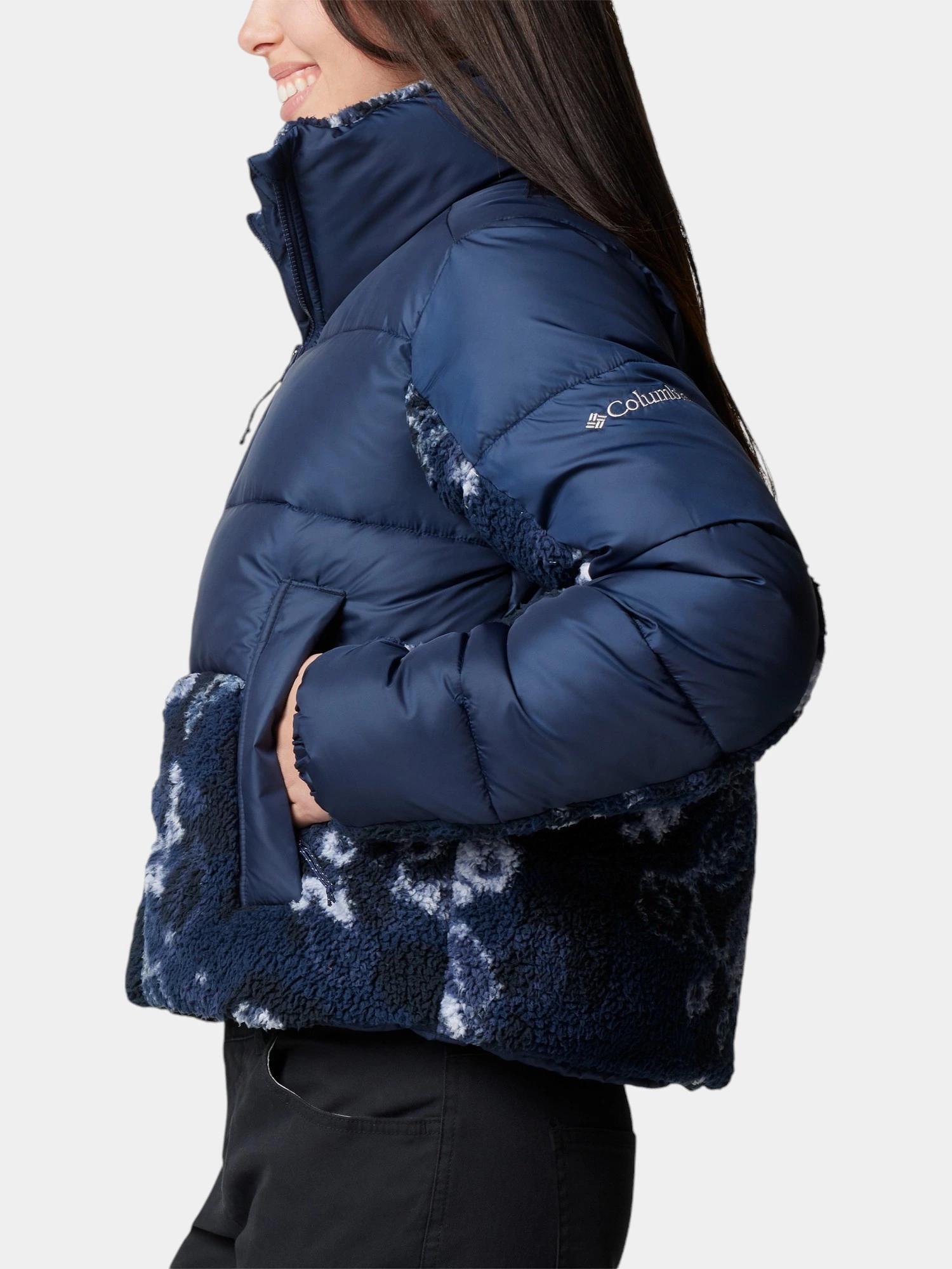 Overgangsjas voor vrouwen Leadbetter Point II Print Sherpa Hybrid 2/7